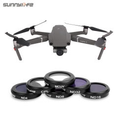 Sunnylife MCUV CPL ND4 ND8 ND16 ND32 Lens Filter for DJI MAVIC 2 ZOOM Drone