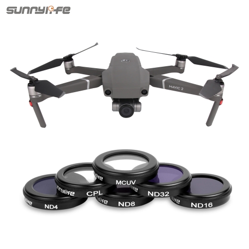Sunnylife MCUV CPL ND4 ND8 ND16 ND32 Lens Filter for DJI MAVIC 2 ZOOM Drone