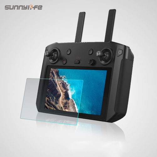 Sunnylife 5.5in Screen Protective Film Tempered Glass Film for M300RTK/ MAVIC 3 RC PRO/MAVIC 2/T20 Crop Protection Drone Smart Controller