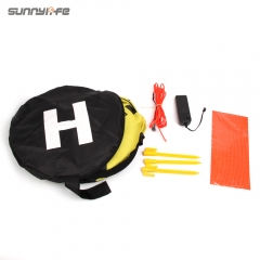 Foldable Landing Pad Helipad Landing Field D70cm with Lighting for Mavic 3/MINI SE/DJI FPV/MAVIC AIR 2/SPARK/PHANTOM 4/Fimi X8SE 2022