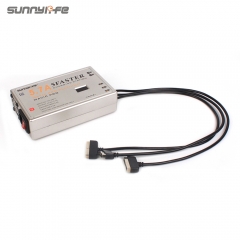 Sunnylife 5.7A Battery Charger 5IN1 Controller Smartphone Tablet Charger with OLED Display for MAVIC PRO