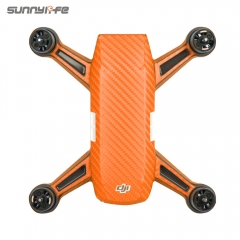 Sunnylife PVC Carbon Fiber Graphic Decals Camouflage Stickers Waterproof Skin for DJI SPARK