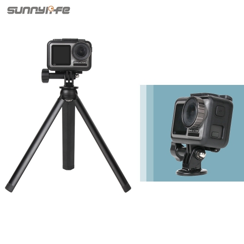 Sunnylife Tripod Extension Rod Bicycle Clamp Backpack Mount Extending Adapter for ACTION 4/GoPro12/INSTA360 GO 3/POCKET 2/OSMO ACTION