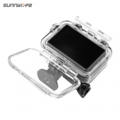 Sunnylife Sport Camera 60 Meters Waterproof Case Diving Shell Housing for OSMO ACTION Underwater Case