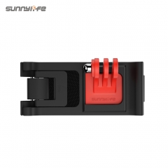Sunnylife Universal Sports Camera Backpack Clamp Adjustable Clips for Action 4/ GoPro12/ Insta360 GO 3/ Osmo Action