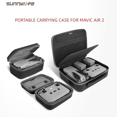 Sunnylife Portable Carrying Case Shoulder Bag Drone Bag Remote Controller Storage Bag for Mavic 3/Air 2S/Mini 2/Mavic Air 2