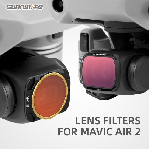 Sunnylife Lens Filter MCUV Adjustable CPL ND/PL Filters ND16 ND32 ND4-PL ND8-PL for Mavic Air 2