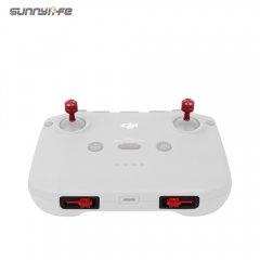 Sunnylife Aluminum Alloy Control Sticks Thumb Rocker Storable Joysticks for Mavic 3/Air 2S/Mini 2/DJI Smart Controller/Mavic Air 2 Remote Controller