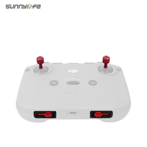 Sunnylife Aluminum Alloy Control Sticks Thumb Rocker Storable Joysticks for Mavic 3/Air 2S/Mini 2/DJI Smart Controller/Mavic Air 2 Remote Controller