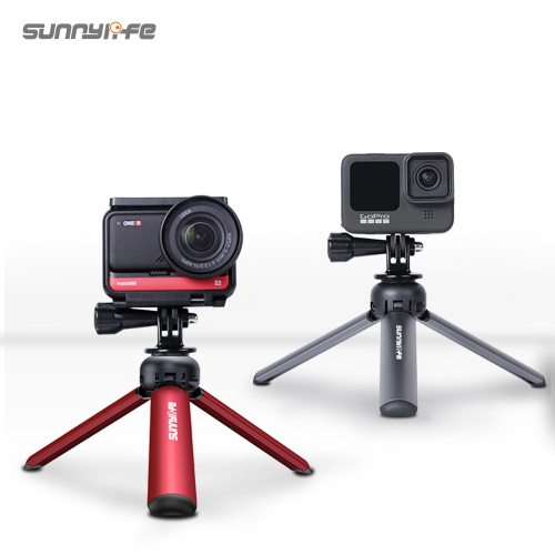 Sunnylife Tabletop Mini Tripod Mobile Phone Handheld Selfie Stick for ACTION 4/OM 5/GoPro 12/POCKET 2/Insta360 GO 3/Camera