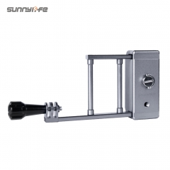 Sunnylife Handheld Gimbal Action Camera Adapter Switch Mount Plate Stabilizer for GoPro 9/8/Osmo Action for OM 5/OM4 SE/Osmo Mobile 3/Insta360 Flow Pro