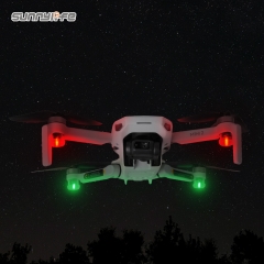 Sunnylife 4pcs Night Flight Light Red Green Strobe Flash Mini Lamps Anti-lost Navigation Lights for MAVIC 3/Mini SE/DJI FPV/Air 2S/Fimi X8SE 2022/Autel EVO II Series