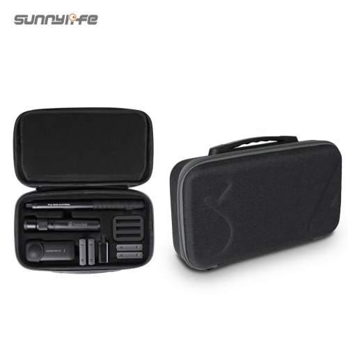 Sunnylife Carrying Case Handbag Storage Bag Bullet Time Selfie Stick Multi-functional Accessories for Insta360 ONE X2/X