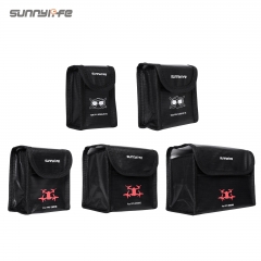 Sunnylife Li-Po Safe Bag Heat-resistant Battery Safe Storage Bag for DJI FPV Drone/FPV Goggles V2