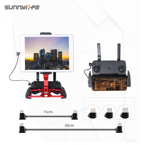 1Pcs Micro-USB to Lightning/TYPE-C/Micro-USB Data Cable Smartphone Tablet 15/30cm Line for MINI SE/MAVIC MINI/MAVIC 2/MAVIC PRO/MAVIC AIR/SPARK