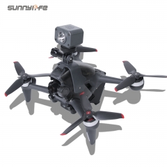 Sunnylife Sports Camera Holder Night Light Bracket Navigation Spot Lamp for DJI FPV for ACTION 2/POCKET 2/GoPro 10/Insta360 Camera