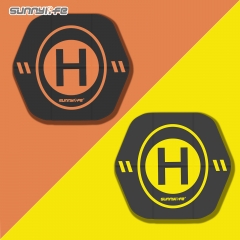 Sunnylife Drone Landing Pad 55cm(22in) Hexagonal Fast-Fold Double-Sided PU Leather Waterproof Accessories for Mavic 3/DJI FPV/Mini SE/Air 2S/Mavic 2/FIMI X8SE 2022 Mini