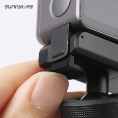 Sunnylife 4Pcs/Set Silicone Anti-release Safety Plug Soft Anti-falling Cover Caps Lock-up Accessories for ACTION 2