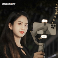 Sunnylife L375 Two-way LED Video Light Mini Fill Lamp Photography with Charging Case Tri-color Dimmable for Osmo Mobile SE/6/OM 5/4/4 SE