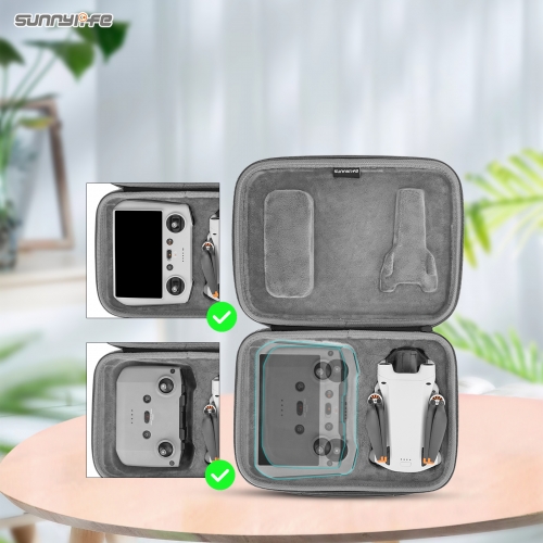 Sunnylife Easy Carrying Case Mini Combo Bag Large Capacity Messenger Bag Drone Controller Bags for Mini 3 Pro DJI RC