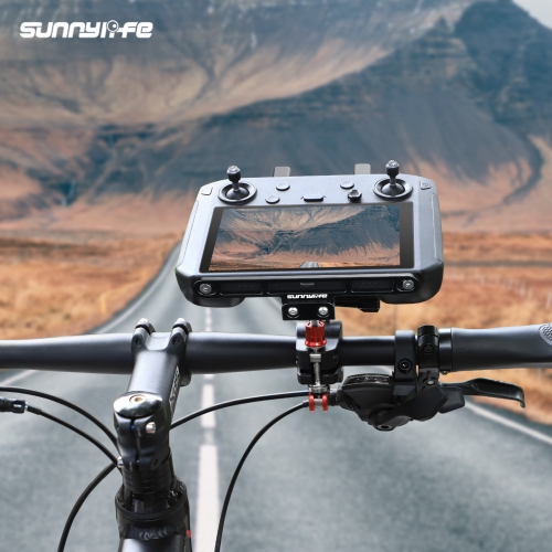 Sunnylife Remote Controller Holder on Bicycle Following Shot Action Camera Riding Bracket Mount for RC PRO/DJI Smart Controller
