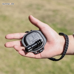 Sunnylife Magnetic Action Camera Neck Mount Chest Body Camera Necklace Lanyard POV Vlog Holder for GoPro 12/ Insta360 GO 3/ Action 4