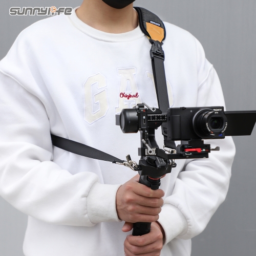 Sunnylife Dual Hook Strap Stress Reliever Shoulder Comfortable Belt Stabilizer Neck Lanyard for RS 3 Mini