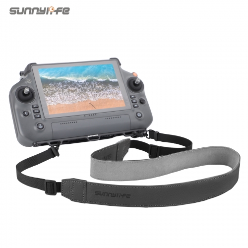 Sunnylife Controller Hanger Bracket with PU Leather Strap Shoulder Belt Lanyard for DJI RC Plus Matrice M30 Series