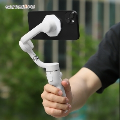Sunnylife Ring Holder Adapter Compatible with MagSafe Magnetic Smartphone Tripod Mount for iPhone 14/13/12 for Osmo Mobile 6/5