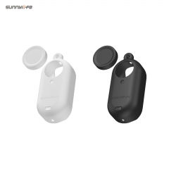 Sunnylife Silicone Protective Case Camera Lens Cover Protector Neck Strap Accessories for Insta360 GO 3