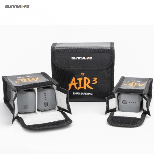 Sunnylife Battery Safe Bag Protective Li-Po Safe Bag Explosion-proof Accessories for AIR 3