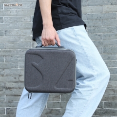 Sunnylife Carrying Case Combo Bag Hard Travel Case Large Capacity Messenger Bag Drone Controller Bags for AIR 3S/3