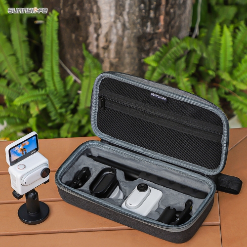 Sunnylife Mini Carrying Case Combo Bag Handbag Hard Travel Case Organizer Protective Bags Accessories for Insta360 GO 3
