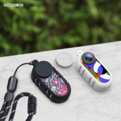 Sunnylife Silicone Cover Heat Dissipation Protective Case Stickers Skin Wrap Lens Cover Neck Strap Accessories for Insta360 GO 3