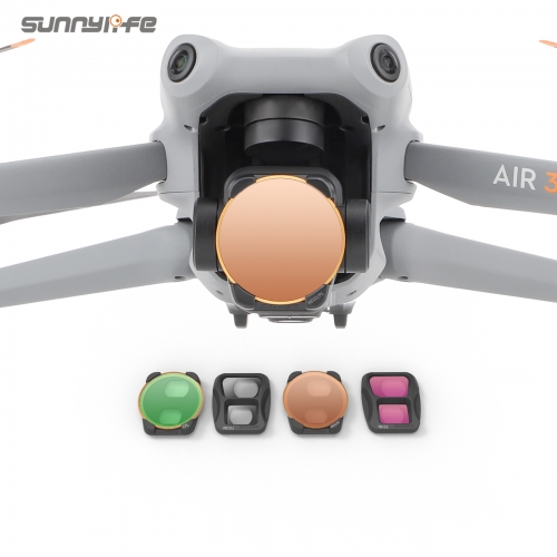 Sunnylife Light Weight Lens Filter Adjustable CPL ND/PL Filter ND4 ND16 ND8/PL ND64/PL MCUV Filter for AIR 3 Accessories