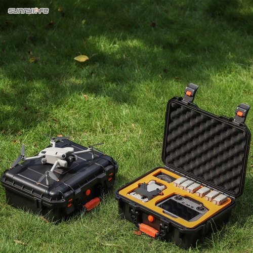 Sunnylife Safety Carrying Case Waterproof Hard Case Professional Bag Protective Accessories for Mini 4 Pro