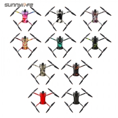 Sunnylife Colored Stickers Protective Film Scratch-proof Decals Skin Wrap Accessories for Mini 4 Pro