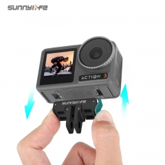 Sunnylife Foldable Magnetic Quick Release Mount Action Camera Selfie Stick Tripod Adapter Cam Stand for OSMO ACTION 4/3/2