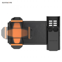 Sunnylife Phone Holder Mount Expansion Adapter Protective Cover Brackets Extension Handle with Storage Case for Osmo Pocket 3