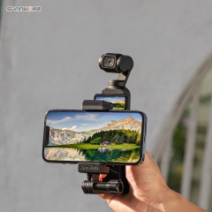 Sunnylife Front Phone Holder Mount Handheld Tripod Expansion Brackets for Osmo Pocket 3