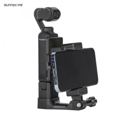 Sunnylife Front Phone Holder Mount Handheld Tripod Expansion Brackets for Osmo Pocket 3