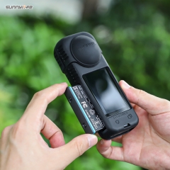 Sunnylife Silicone Case Protective Cover Lens Cap Screen Protector Scratch-proof Camera Case Accessories for Insta360 X5/4