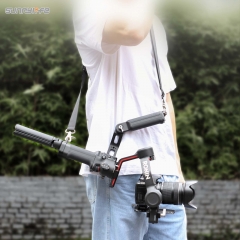 Sunnylife Adjustable Sling Handgrip Gimbal Sling Handle Weight-Reducing Shoulder Strap Stabilizer Belt Neck Lanyard for RS 3/RS 4/RS 4 PRO