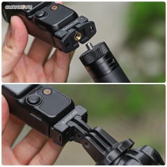 Sunnylife Foldable Quick Release Adapter Mount Action Camera Selfie Stick Tripod Adapter Cam Accessories for OSMO POCKET 3
