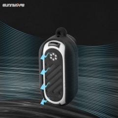 Sunnylife Silicone Protective Case Camera Lens Cover Shock-proof Protector Neck Strap Accessories for Insta360 GO 3S