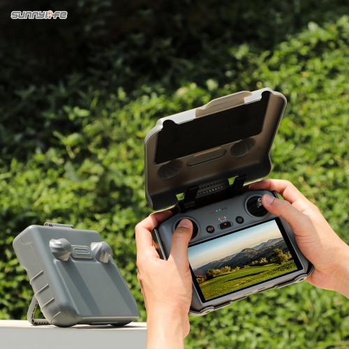 Sunnylife 2 in 1 Controller Protective Case Sun Hood Protector Monitor Sunshade Cover for RC 2/1 for NEO/ Air 3S/ Mini 4 Pro