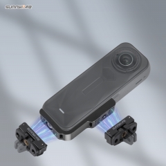 Sunnylife L-Type Vertical-Horizontal Mount with Magnetic Adapter Quick Release Mount Adapter Stand for Insta360 X5/4
