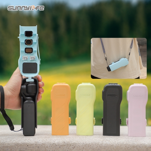 Sunnylife Colorful Protective Lid Gimbal Camera Protector Disassembly Free Protective cover Filters Storage for Osmo Pocket 3